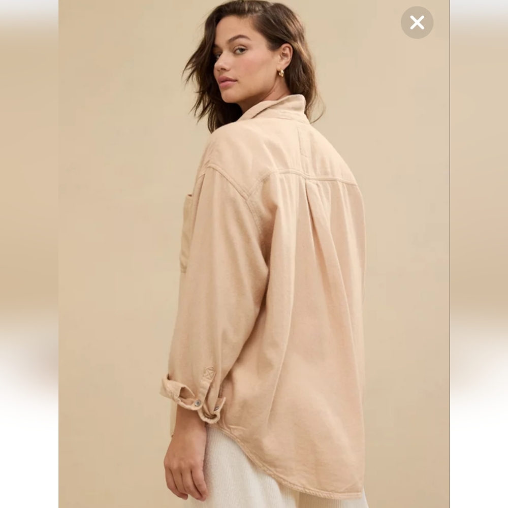 Aerie Amytime Favorite Twill Shirt - Picture 5 of 5